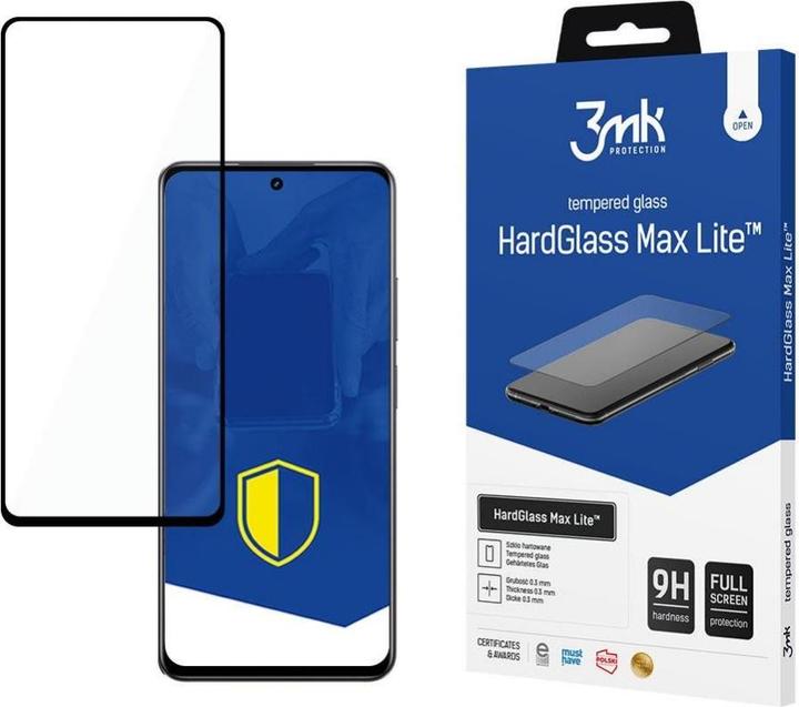 Produktbild 3MK HardGlass Max Lite Realme 11 5G czarny/black, Fullscreen Glass Lite (1 Stück, Realme 11)