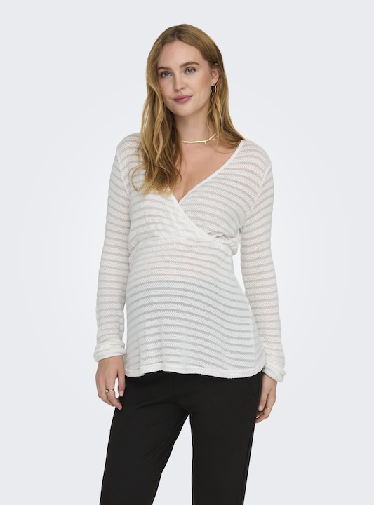 Produktbild Only Maternity Normal geschnitten V-Ausschnitt Top Top (M)