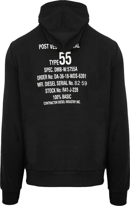 Immagine prodotto Diesel Herren Kapuzenpullover Ombre Aus Baumwolle & Polyester - Casual (XL)