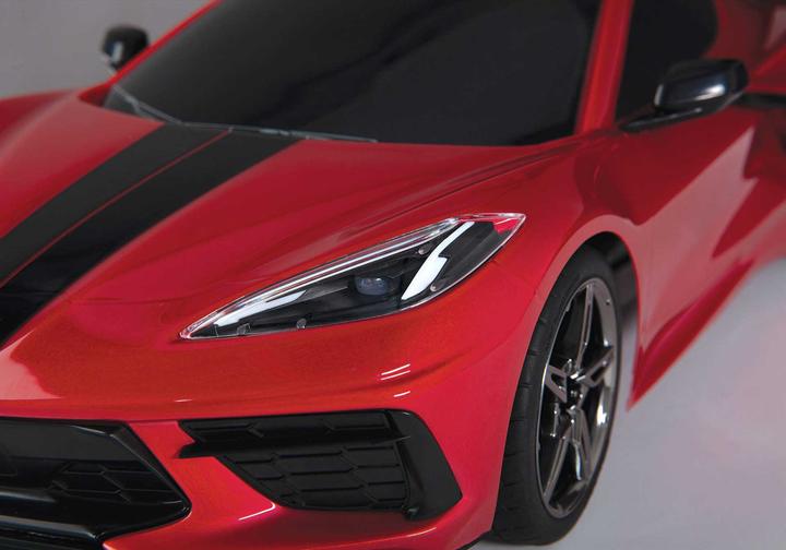 Produktbild Traxxas 4TEC 3.0 Corvette C8 rot 1:10 4WD Tourenwagen Brushed - ARTR (RTR Ready-to-Run)
