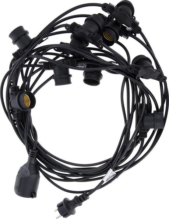 Actual product image Forever Light Light Garland 12m 10 slots E27 IP65 (Multicoloured, 1200 cm, Outdoor)