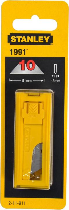 Actual product image Stanley Blade trapezoid normal 1991 (Replacement blade)