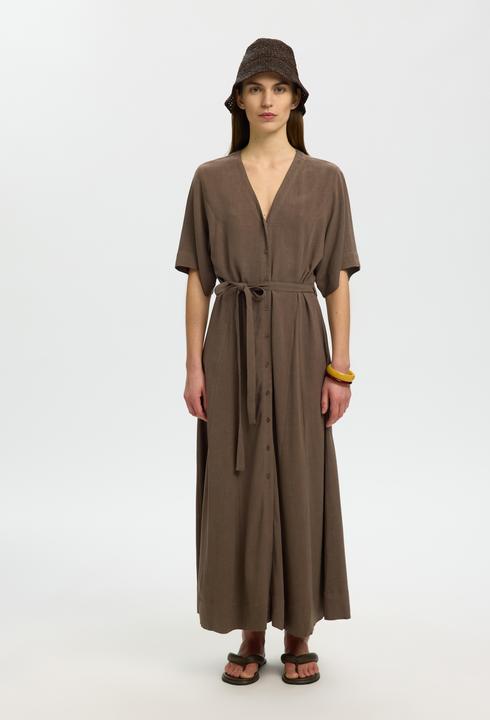 Image du produit Selected Slfviva Regular Linen Blend Dress Noos (34)