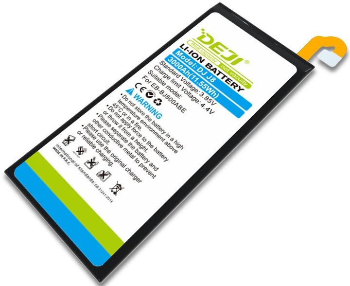 Actual product image DEJI Battery 6 (2018) EB-BJ800ABE 3000mAh