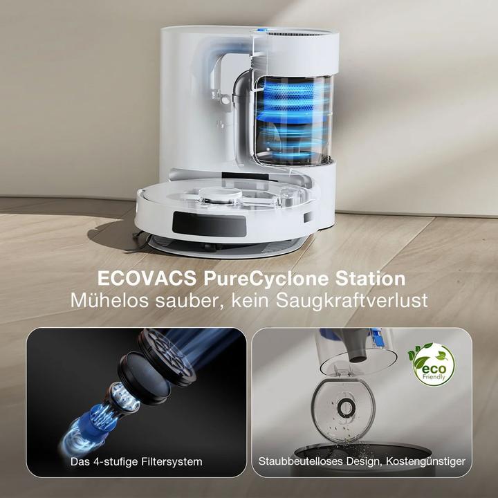 Actual product image Ecovacs Deebot N20 Pro ‌Plus (8000 Pa, Wiping cloth)