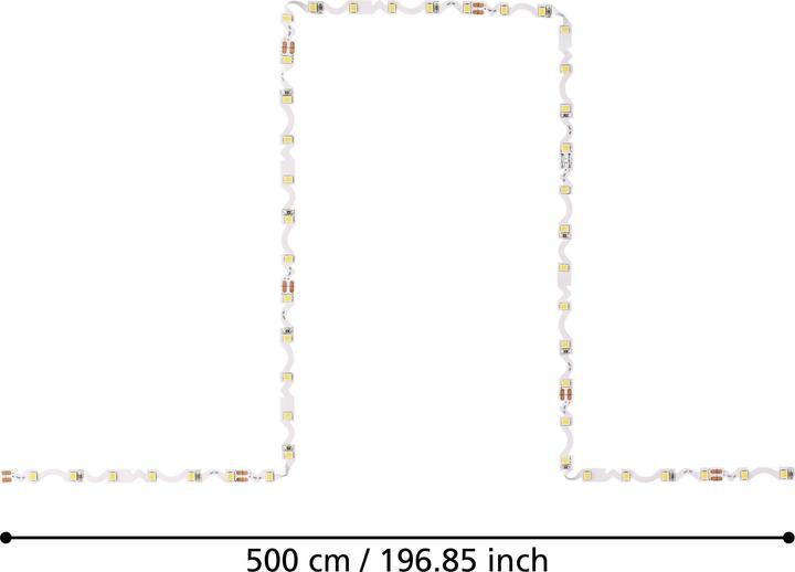 Immagine prodotto EGLO Striscia luminosa a LED (Bianco neutro, 500 cm, Interno)