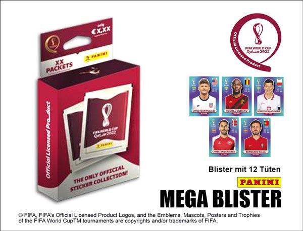 Produktbild Panini FIFA World Cup Qatar 2022, Eco-Blister 2 (Deutsch, Booster Pack)
