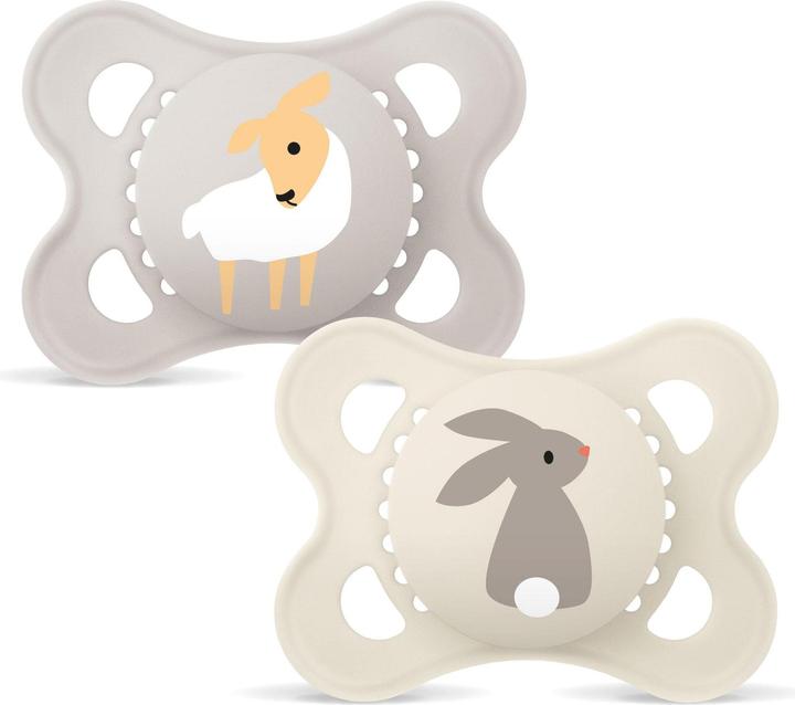 MAM Original matt Sil.0-6M S/H 2St (2x, 0 - 6 Months)