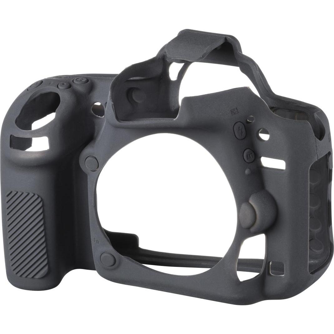 easyCover Silikon-Schutzhülle für Nikon D750 (Hülle, D750), Kameraschutz, Schwarz