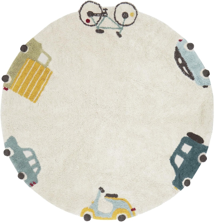 Actual product image Lorena Canals Wheels (140 x 140 cm)