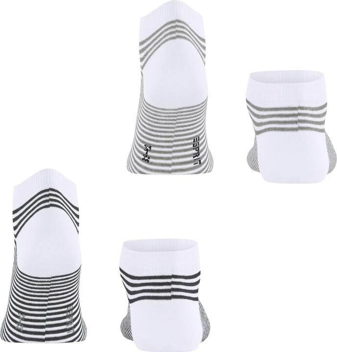 Produktbild Esprit Fine Line 2-Pack Baumwollsneakersocken (2er Pack, 39 - 42)
