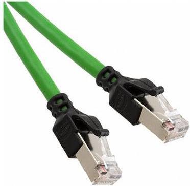 Produktbild Harting System Cable CAT5 green PUR 0.5 meters (SF/UTP, 0.50 m)