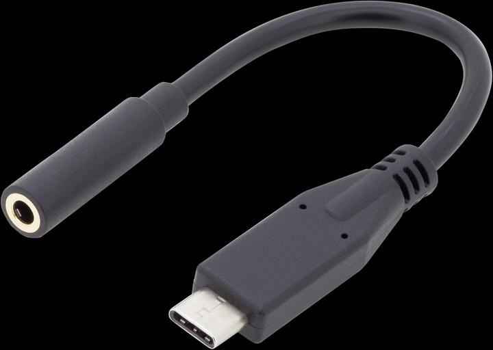 Produktbild Digitus USB C – 3.5 mm Buchse Audio Adapter (0.20 m, USB)