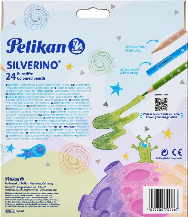Actual product image Pelikan Silverino (Multicolor, 24 x)
