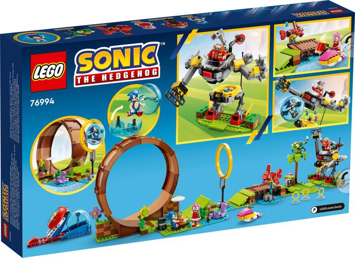 Produktbild LEGO Sonics Looping-Challenge in der Green Hill Zone (76994, LEGO Sonic)
