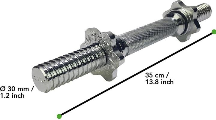 Productafbeelding Tunturi Kurzhantelset 15 kg (2 x 1 kg, 2 x 2 kg, 2 x 3 kg, 2 x 0,5 kg)