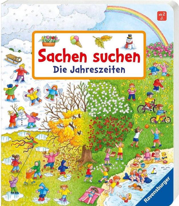 Ravensburger Sachen suchen - Die Jahreszeiten (Duits, Susanne Gernhäuser, Barbara Jelenkovich, 2016)