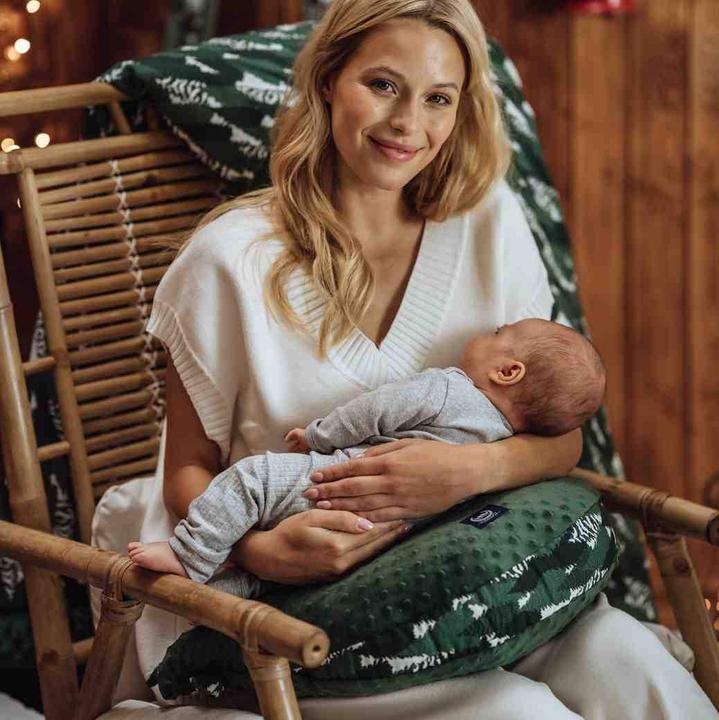 Produktbild La Millou Nursing pillow Chic chick Velvet touch - Sand (50 cm)