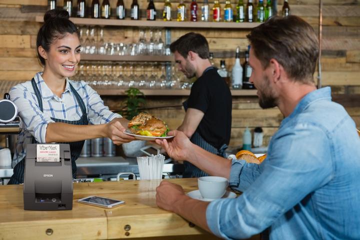 Actual product image Epson TM-U220IIB (102) : Serial (RS-232)