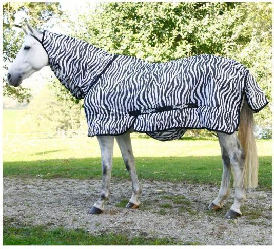 Productafbeelding Kerbl Vliegend tapijt zebra incl halsstuk (165 cm)