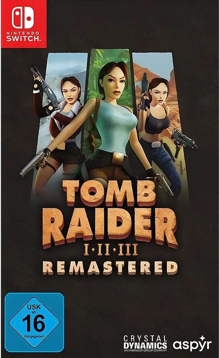 Produktbild Aspyr Tomb Raider 1-3 Switch Remastered (Switch, Switch Lite, Switch OLED, DE)