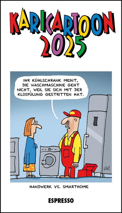 Espresso-Club KARICARTOON 2025 (Harter Einband, Deutsch)