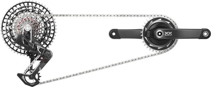 Actual product image Sram Groupset XX SL Eagle AXS Transmission Power Meter