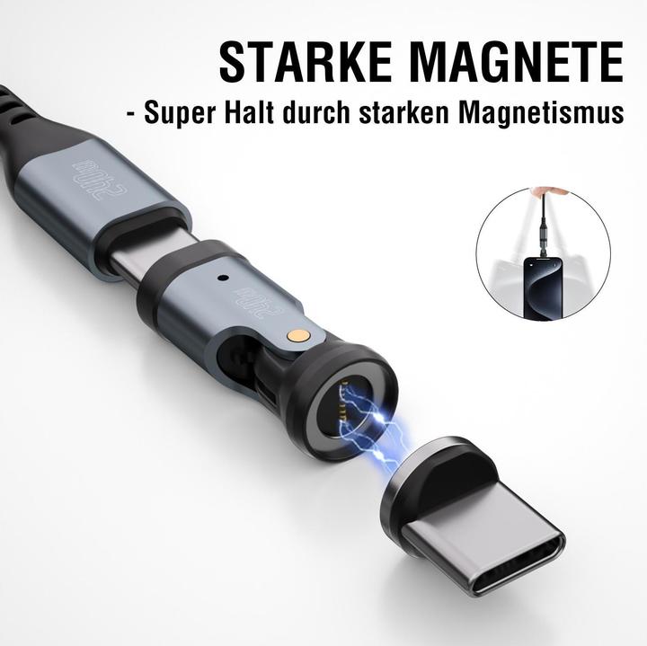 Produktbild 4smarts USB C – USB C (1.80 m, USB 2.0, 240 W)