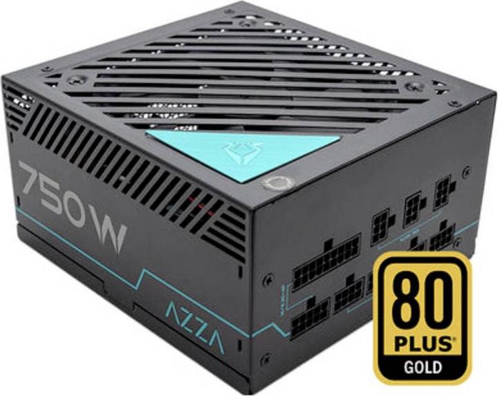 Actual product image Azza 750W PSAZ 120mm black ARGB (80+ Bronze) (750 W)