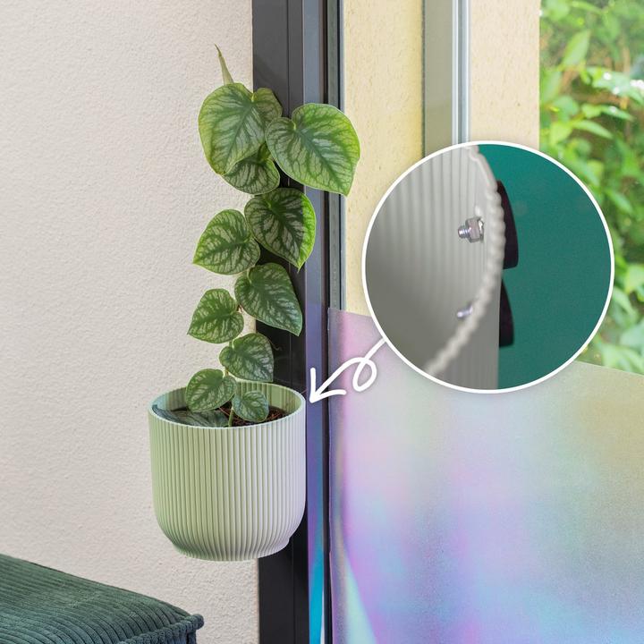 Image du produit Supermagnete Système magnétique rond caoutchouté avec tige filetée (2x)
