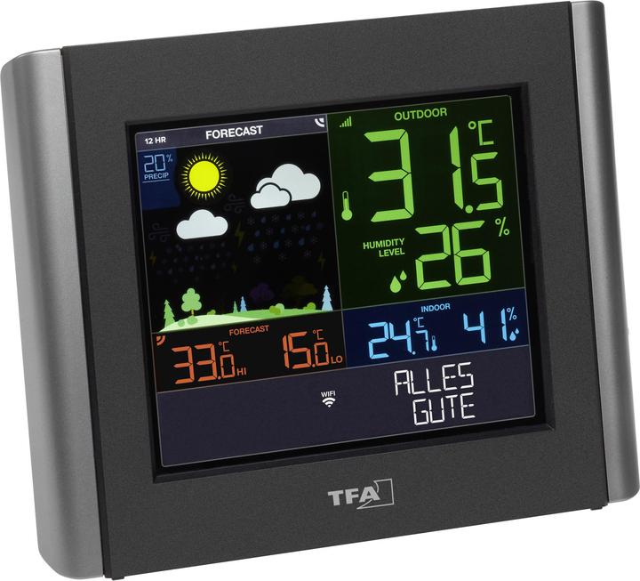 TFA VIEW METEO Funk-Wetterstation