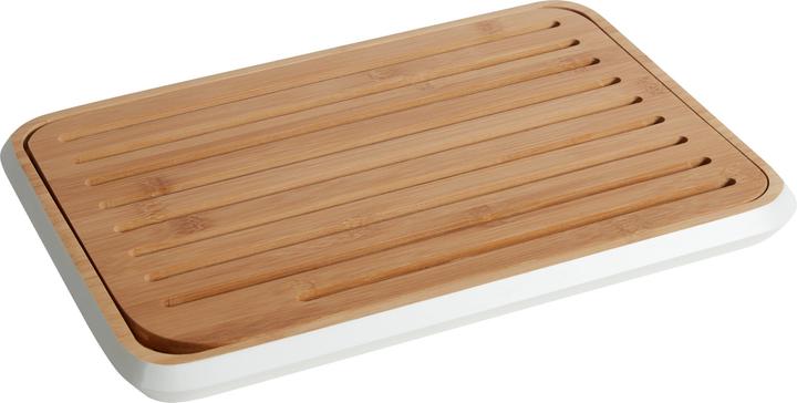 Actual product image Pebbly Bread cutting board, white, 25x35 cm