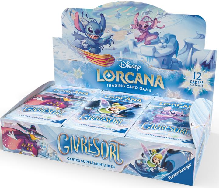 Ravensburger Lorcana - Box of 24 Givresort Boosters (French, Booster display)