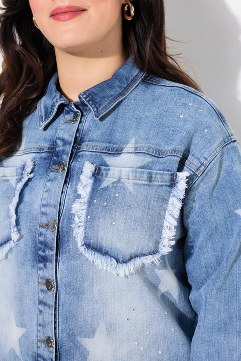 Produktbild Angel of Style Jeansjacke, Sterne, Glitzersteinchen (54)