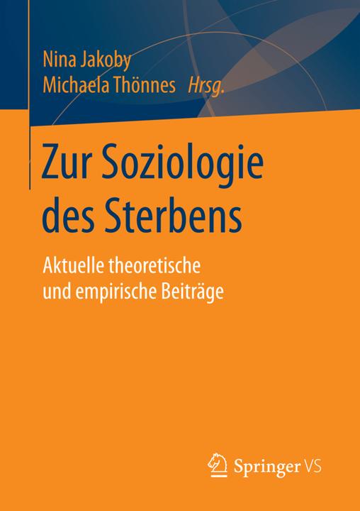 Produktbild Zur Soziologie des Sterbens (Deutsch, 2017)