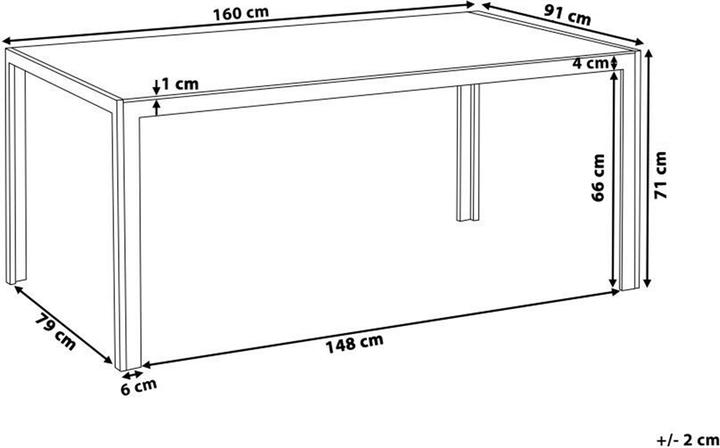 Produktbild Beliani Catania (160 cm)