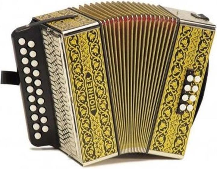 Hohner Accordeon diatonico in sol/do (Fisarmonica pianoforte)