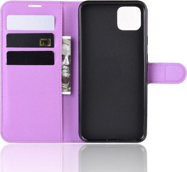 Produktbild MU Classic Litchi Leder Bookcover Series (Google Pixel 4 XL)