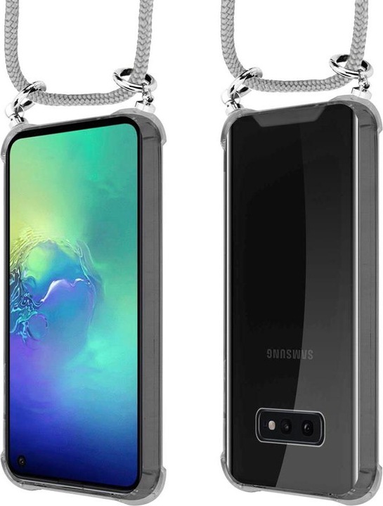Produktbild Cadorabo TPU Handy Kette SILBER Cover
