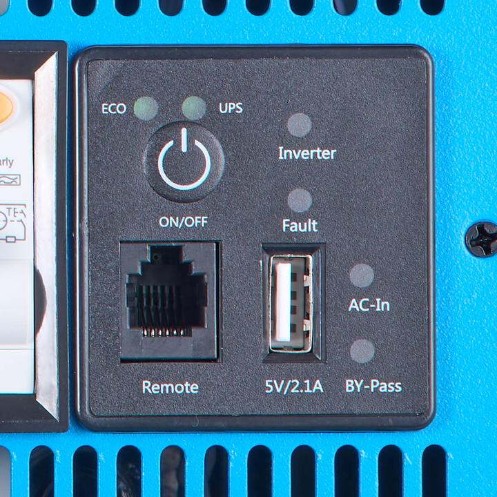 Image du produit Ective TSI 25 PRO Onduleur sinusoïdal 2500W/12V avec priorité au secteur