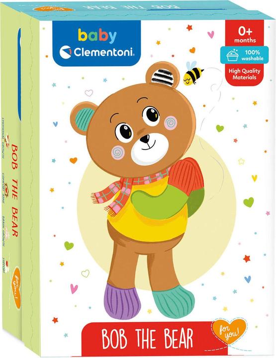 Actual product image Clementoni Baby - Plush Toy Bob the Bear (30 cm)
