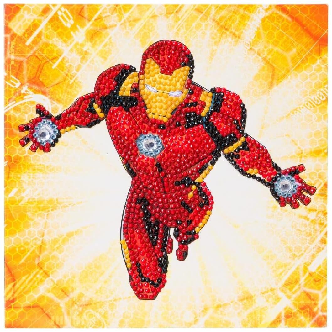 Craft Buddy Ironman, carta 18x18cm Crystal Art