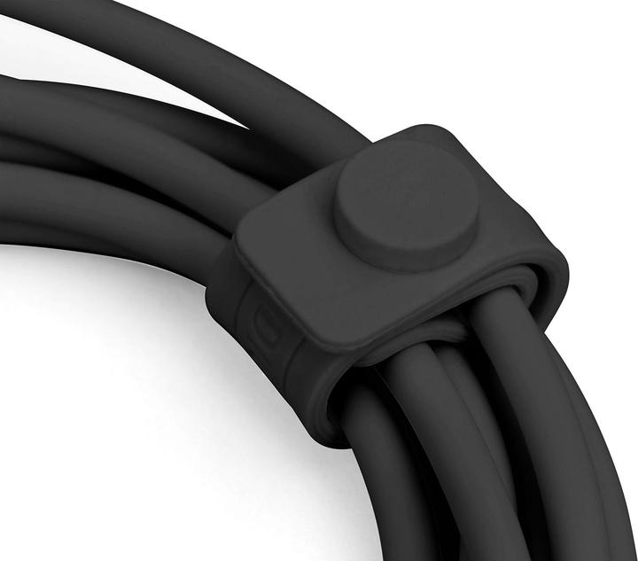 Produktbild Digitus Lightning Silikon Anschlusskabel, USB-C - Lightning, 1m, schwarz (1 m, USB 2.0, 60 W)