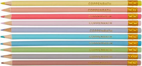 Image du produit Crayons de couleur effaçables - Couleurs pastel (10x)