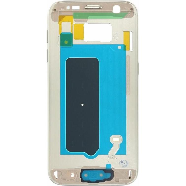 Thumbnail - Samsung Galaxy S7 Front Cover Rahmen Gold (Galaxy S7), Mobilgerät Ersatzteile, Gold