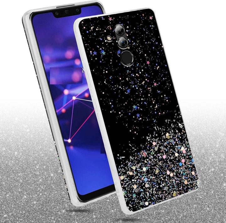 Produktbild Cadorabo TPU Hülle mit Glitzer für Huawei MATE 20 LITE (Huawei Mate 20 Lite)