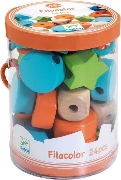Actual product image Djeco Filacolor threading game