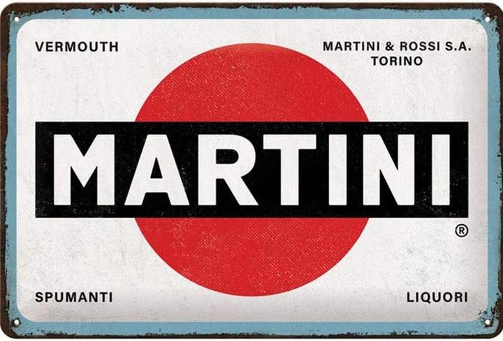 Produktbild Nostalgic-Art Merchandising Schild Martini 20 x 30 cm, Metall (20 x 30 cm)