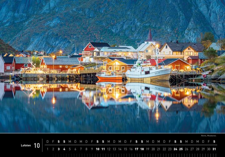 Actual product image Lofoten Premiumkalender 2026