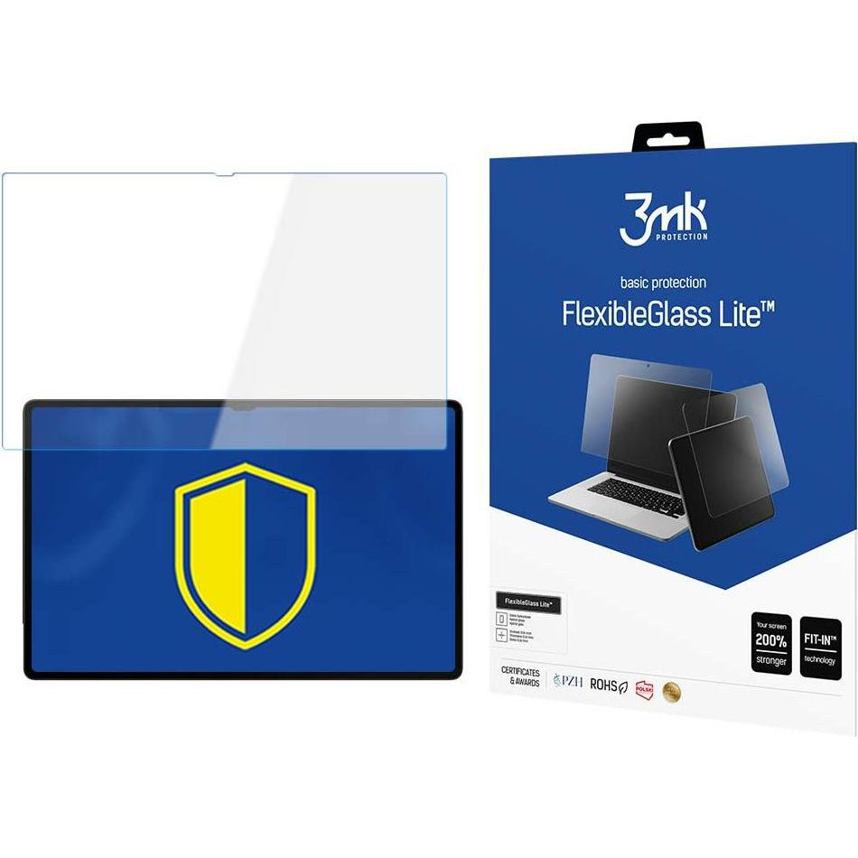 3MK hybrid glass Flexible 2.5D Lite Tablet 15" for Samsung Galaxy Tab S8 Ultra (1 Stück, Galaxy Tab S10 Ultra), Tablet S...